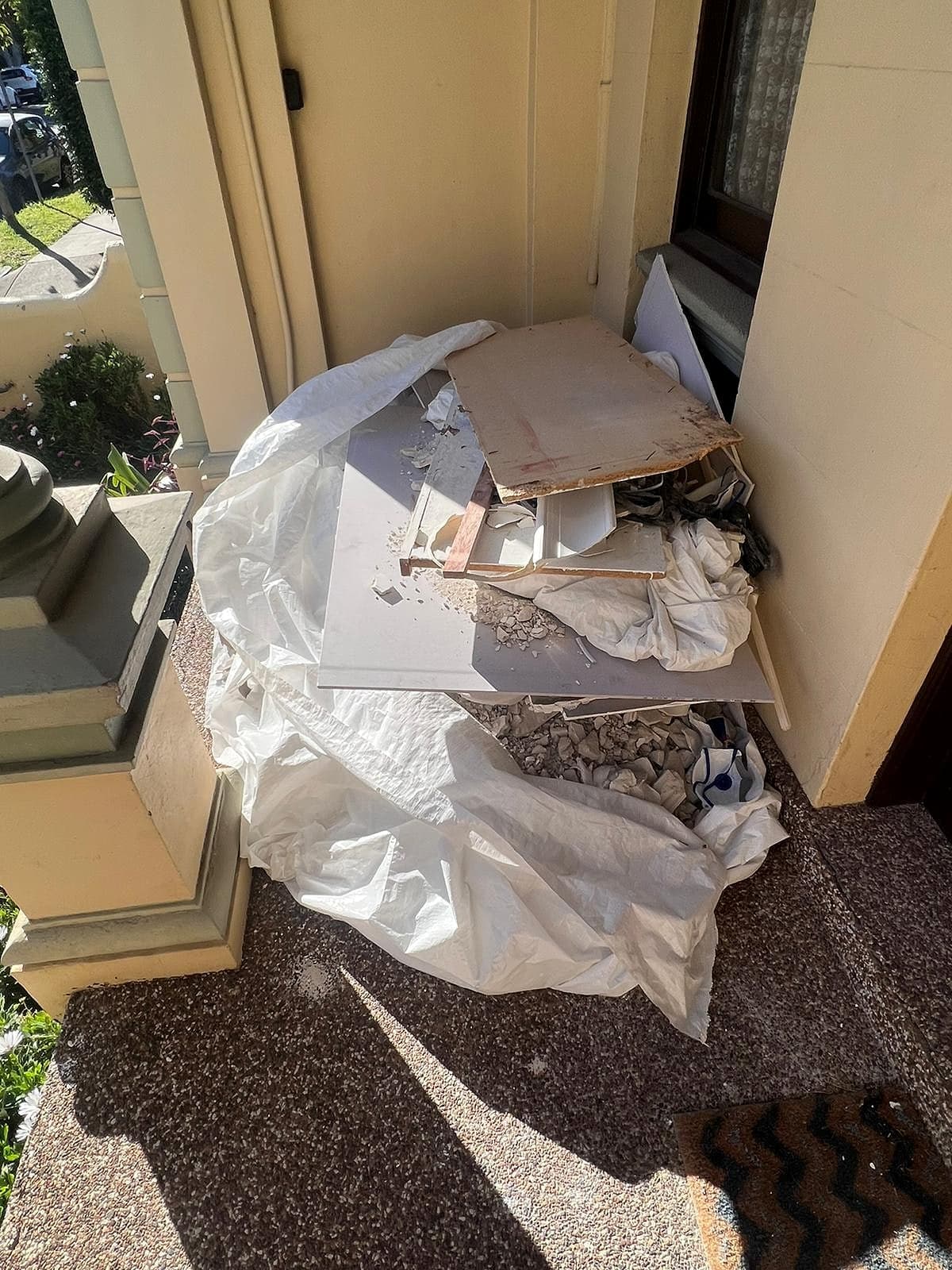 Renovation Waste — before