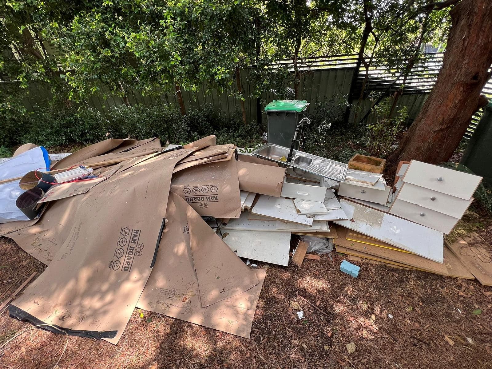 Shed Stripout — before