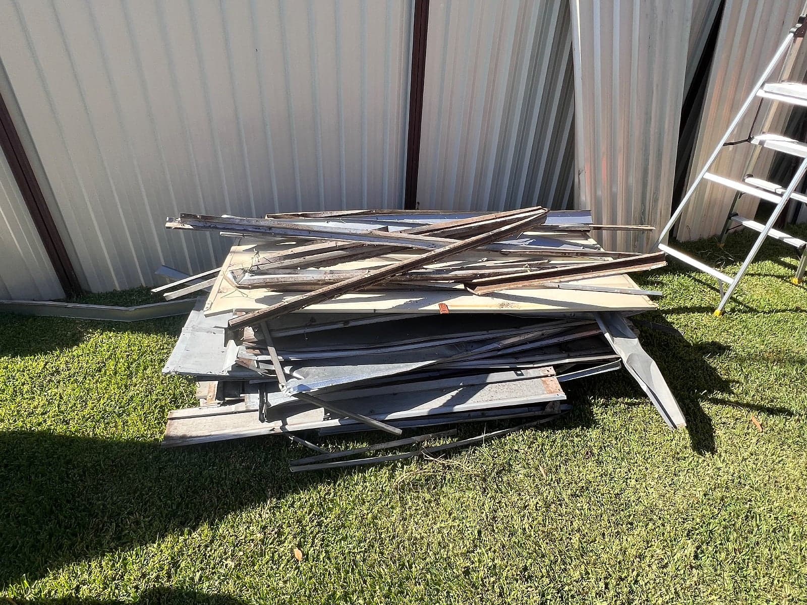 Shed Stripout & Removal — before