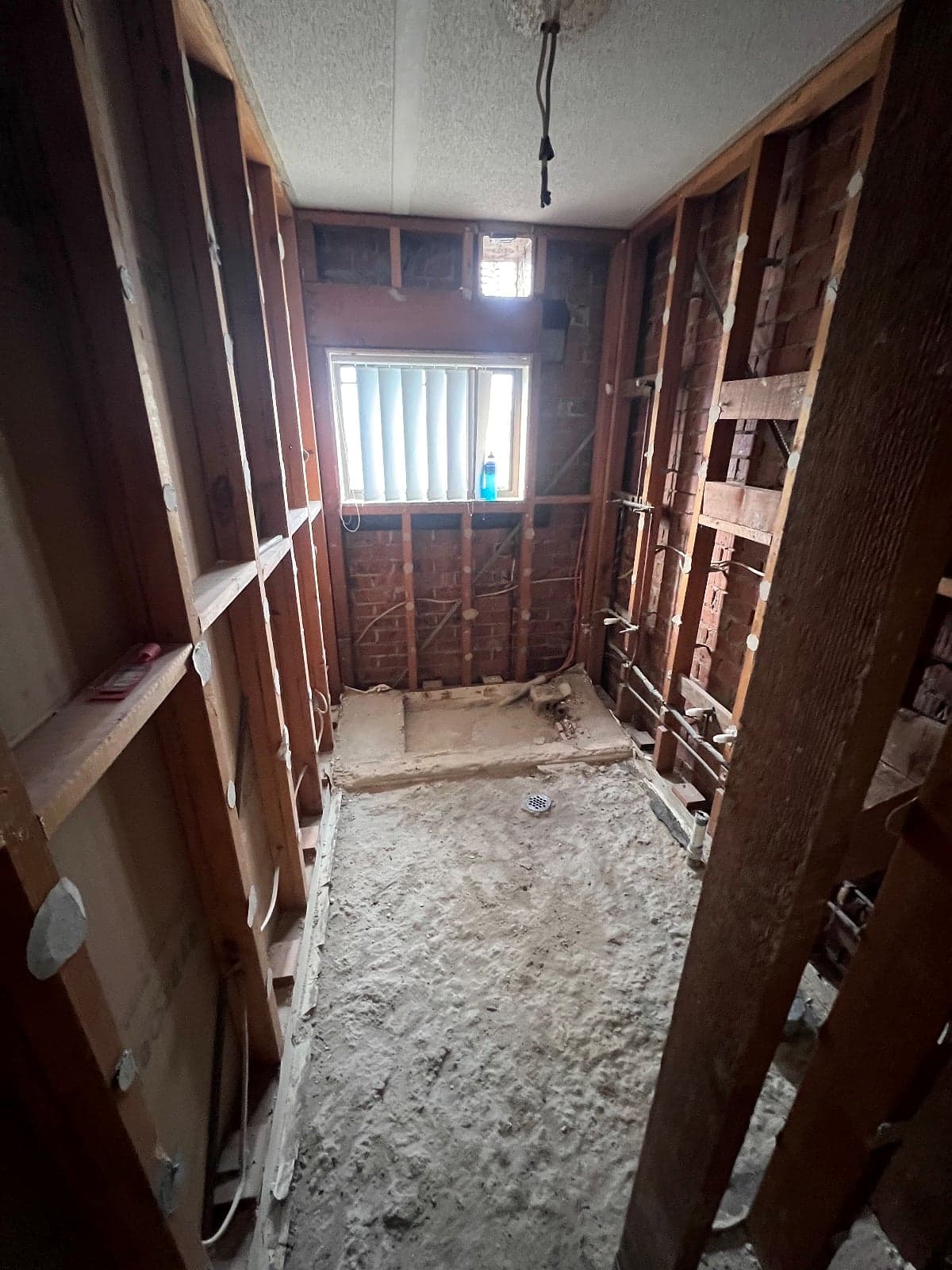 May’s Bathroom Stripout — after